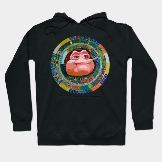 Baby Sinclair Stoner Hoodie by dogeandpepe